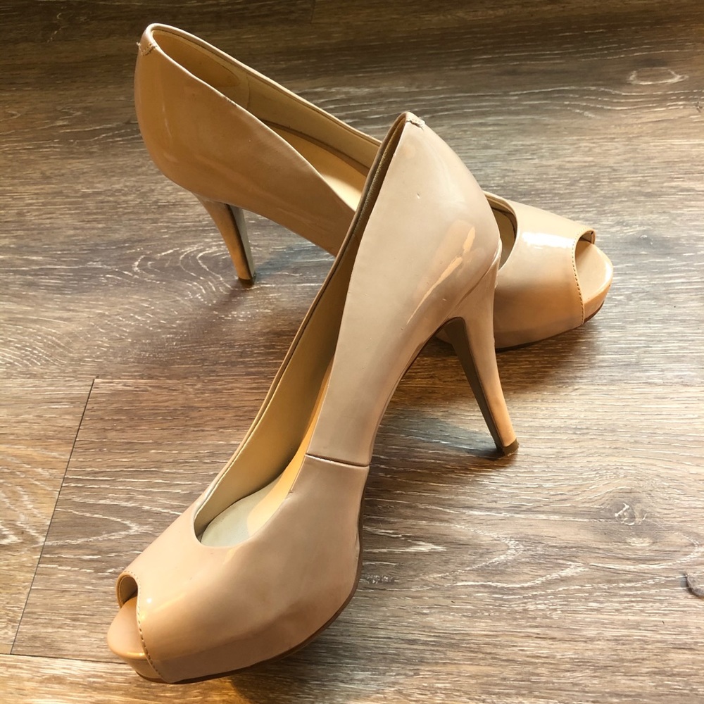 Nine West Peep-Toe Heels